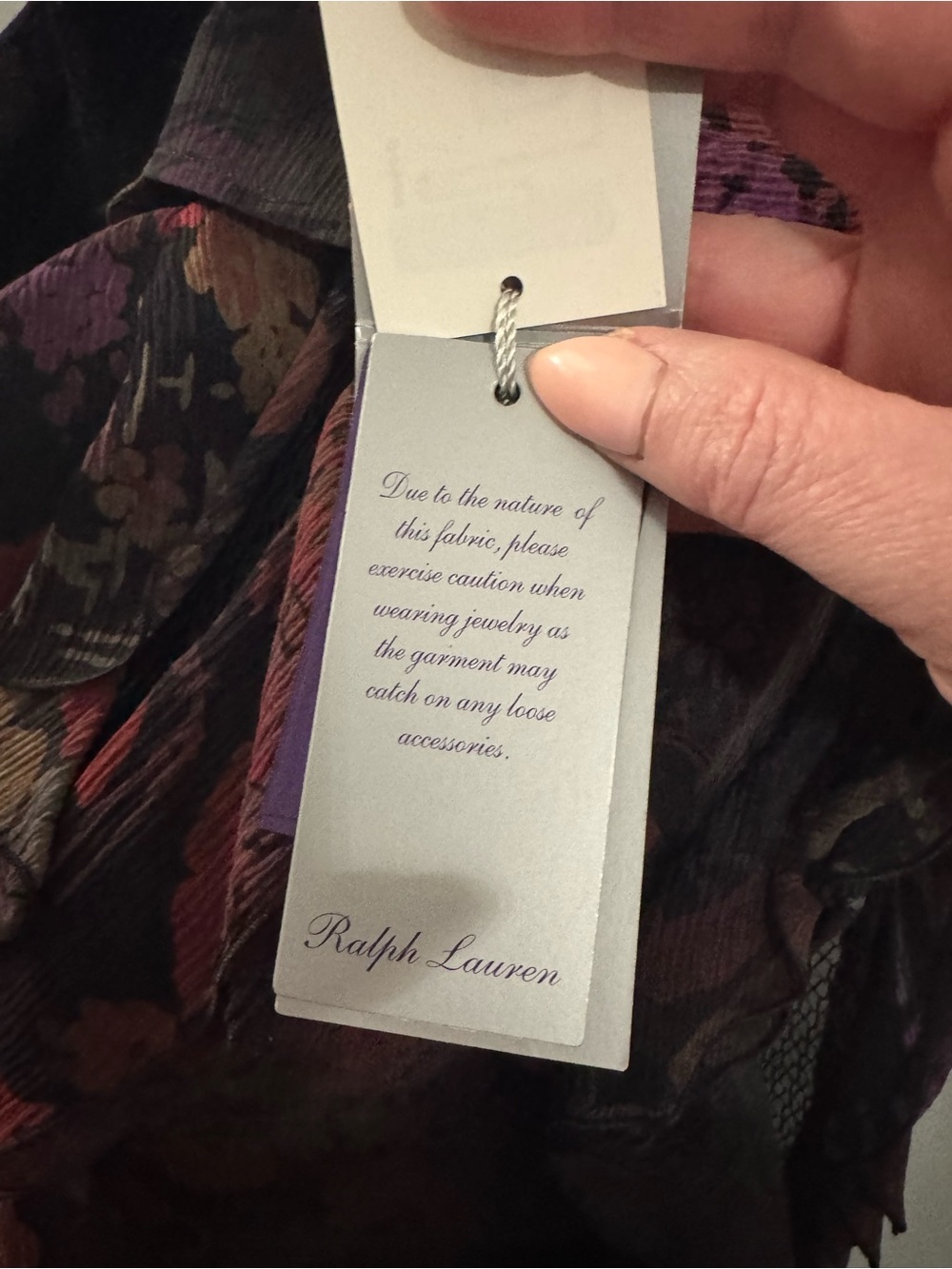 Ralph Lauren Purple Label Chiffon Dress - Picture 3 of 7
